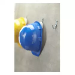 Crochet mural avec trou européen MOTTEZ