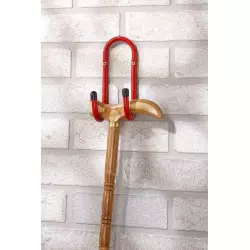 Crochet mural double profondeur 70 mm MOTTEZ