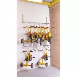 Support mural pour trottinettes 6 places - MOTTEZ