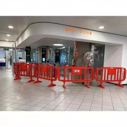 Barrière Vauban en polypropylène 198 cm