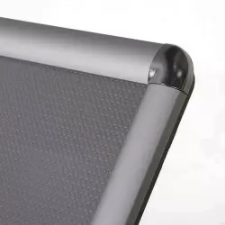 Porte-messages sur pied coloris Alu naturel