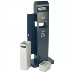 corbeille propreté avec cendrier extérieur corbeille propreté avec cendrier extérieur