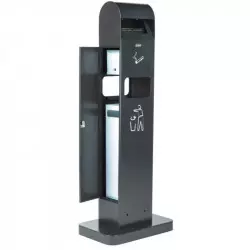 cendrier avec corbeille propreté cendrier avec corbeille propreté