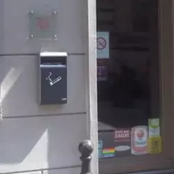 Cendrier mural 3L Gris Anthracite - PROBBAX