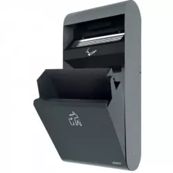 Cendrier mural avec corbeille et serrure- PROBBAX