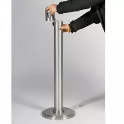 Cendrier sur pied aluminium - PROBBAX