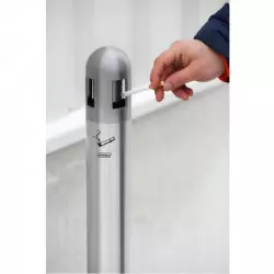 Cendrier sur pied aluminium - PROBBAX