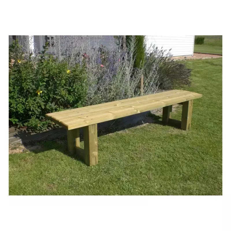 Banc public en bois - banc classique