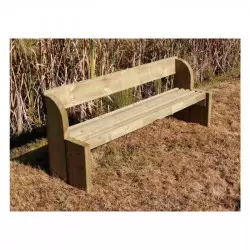 Banc en bois - banc public