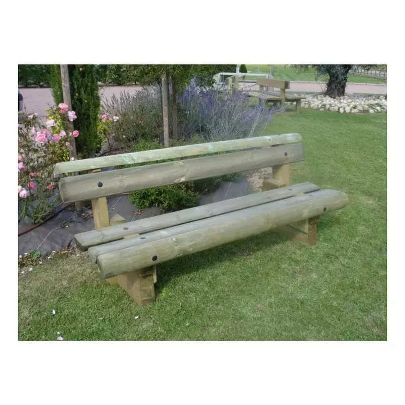 Banc urbain - Banc public en bois