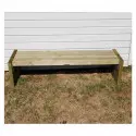 Banc urbain en bois