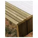 Banc de jardin en bois