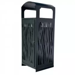 Poubelle publique métal - URBA