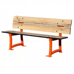 Banc extérieur en HPL pour enfant