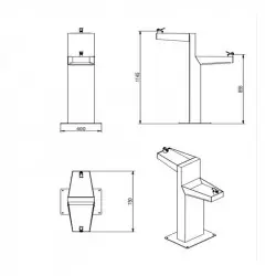 Fontaine publique - Fontaine de ville Fontaine publique - Fontaine de ville