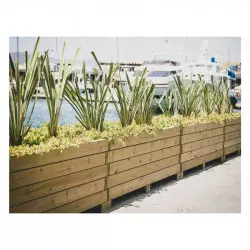 Bac pour arbuste - Bac à plantation - Jardinière de ville en bois Bac pour arbuste - Bac à plantation - Jardinière de ville en bois