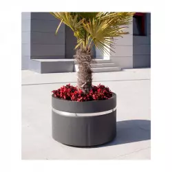 Jardinière de ville en acier - Bac pour palmier extérieur Jardinière de ville en acier - Bac pour palmier extérieur