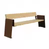 Banc public - Banc jardin public - Banc bois extérieur