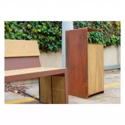 Poubelle publique - Corbeille de ville - Poubelle urbaine Poubelle publique - Corbeille de ville - Poubelle urbaine