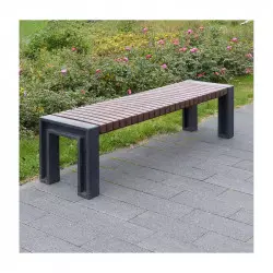 Banquette urbaine - Banquette en plastique recyclé - Banquette collectivité Banquette urbaine - Banquette en plastique recyclé - Banquette collectivité