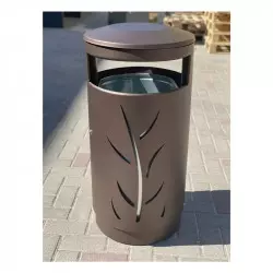 Poubelle acier - Poubelle publique - Corbeille de ville Poubelle acier - Poubelle publique - Corbeille de ville