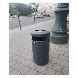 Corbeille urbaine - Corbeille de ville - Poubelle de ville