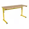 130 x 50 cm - Bureau scolaire réglable en hauteur