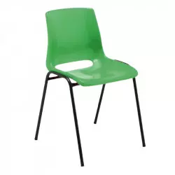 Chaise scolaire à coque polypropylène JULIE