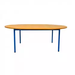 120 x 90 cm - Table ovale école maternelle