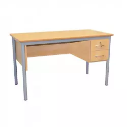130 x 65 cm - Chaire de professeur 2 tiroirs