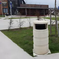 Corbeille de ville béton Corbeille de ville béton