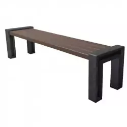 Banquette en plastique recyclé Banquette en plastique recyclé