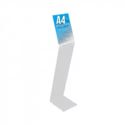 Porte visuel plexi