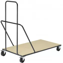Chariot de transport pour tables pliantes