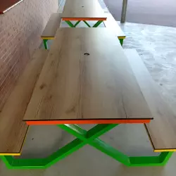 Table de pique-nique pour enfants en HPL