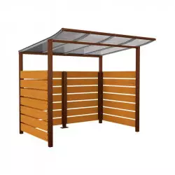 Abri pour les vélos