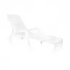Chaise longue de jardin