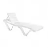 Chaise longue de jardin