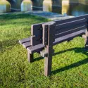 Banc urbain plastique recyclé