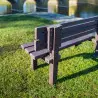Banc urbain plastique recyclé