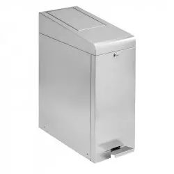 Poubelle à pédale pour sanitaires