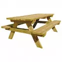 Table de pique-nique en bois