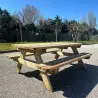 Table pique nique en bois
