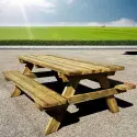 Table pique-nique bois
