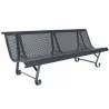 Banc extérieur en métal