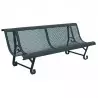 Banc urbain métallique Banc urbain métallique