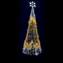 Sapin de noel extérieur à leds