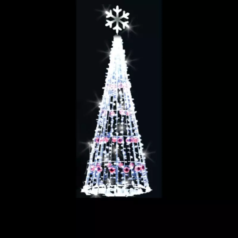 Sapin de noël lumineux