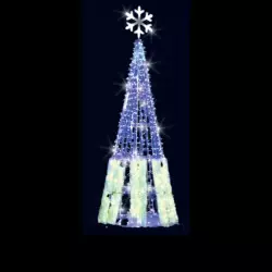 Sapin de noel extérieur collectivités