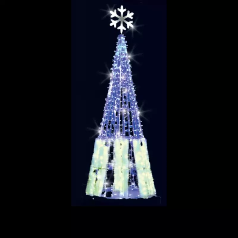 Sapin de noel extérieur collectivités Sapin de noel extérieur collectivités
